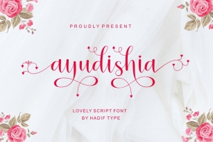 Ayudishia Font Download