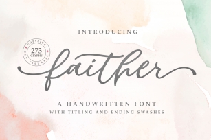 Faither Font Download
