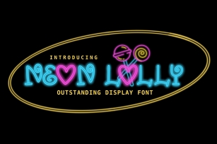 Neon Lolly Font Download