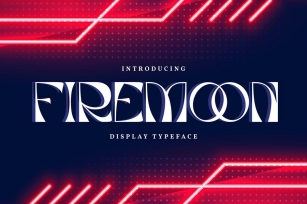 Firemoon | Display Typeface Font Font Download