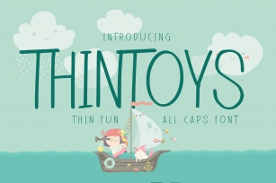 Thintoys Font Download