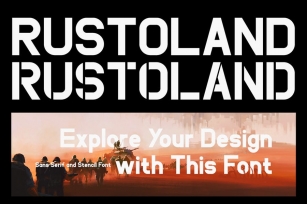 Rustoland - Advertisement Font Font Download