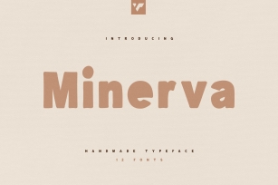 Minerva Handwritten typeface Font Download