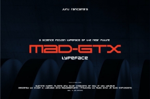 MAD-GTX Typeface Font Download