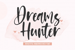 Dreams Hunter Font Download