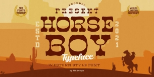 Horse Boy Font Download
