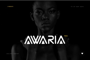 Awaria Pro Display Typeface Font Download