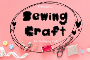 Sewing Craft Font Download