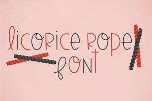 Licorice Rope Font Download