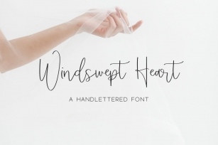 Windswept Heart Script Font Download