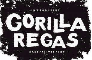 Gorilla Regas Font Download