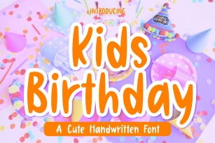 Kids Birthday Font Download