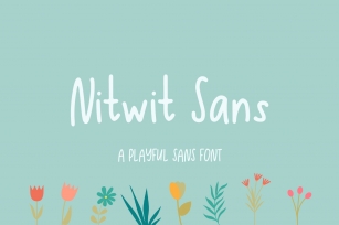 Nitwit Sans Font Download