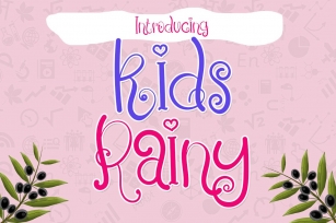 Kids Rainy Font Download