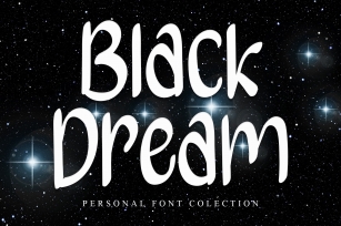 Black Dream Font Download