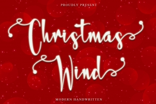 Christmas Wind Font Download