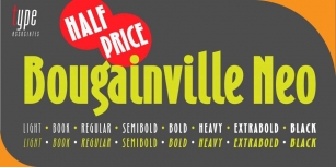 Bougainville Neo Font Download