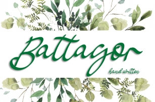 Battagor Font Download
