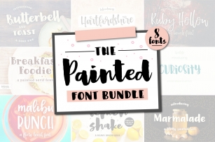 Painted s Bundle Font Download