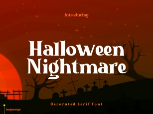 Halloween Nightmare Font Download