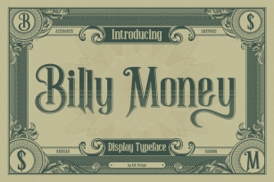 Billy Money Font Download
