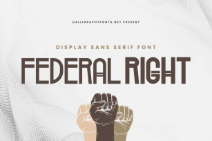 Federal Righ Font Download