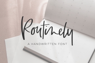 Routinely Script Font Download