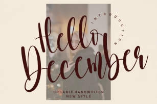 Hello December Font Download