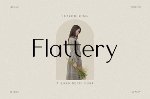 Flattery - Modern Stylish Font Download