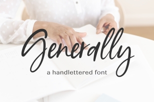 Generally Script Font Download