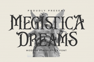 Megistica Dreams Modern Blackletter Font Download