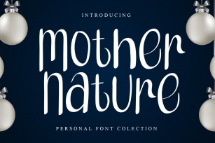 Mother Nature Font Download
