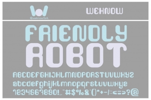 Friendly Robot Font Download
