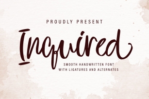 Inquired Font Download