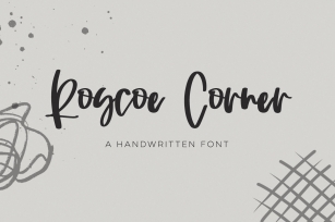 Roscoe Corner Script Font Download