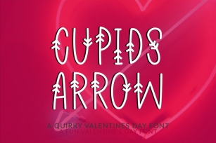 Cupids Arrow Font Download