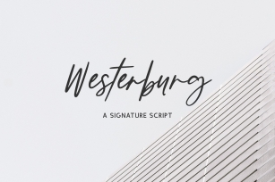 Westerburg Script Font Download