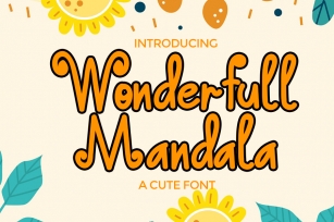 Wonderfull Mandala Font Download