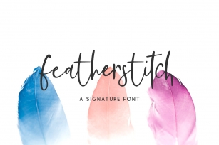 Featherstitch Script Font Download