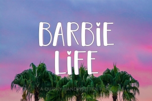 Barbie Life Font Download