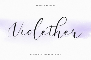 Introducing Violether Font Download