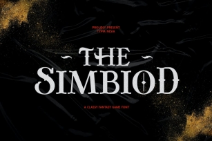 The Simbiod - Classic Adventure Fantasy Game Font Font Download