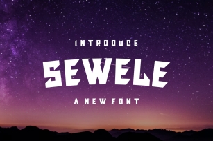 Sewele Font Download
