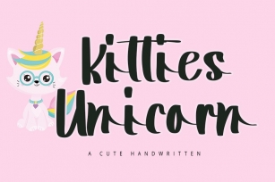 Kitties Unicorn Font Download