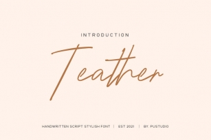 Teather Font Download