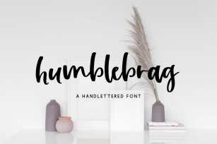 Humblebrag Script Font Download
