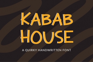 Kabab House Font Download
