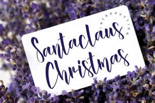 Santa Claus Christmas Font Download