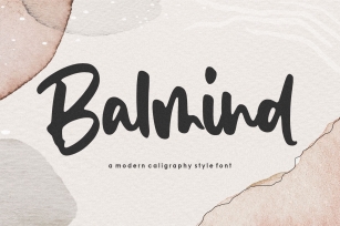 Balmind Handwritten Font Download