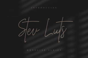 Stev Luts Font Download